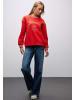 Street One Sweatshirt in Racing Red