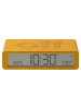 Lexon Digital-Wecker Flip Classic Gelb
