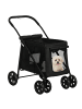 Pawhut Hundewagen 102L x 62B x 105H cm