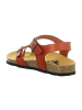 Plakton Zehenstegsandalen in Rot
