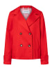 More & More kurze, kastige Trench-Jacke in red