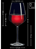 Ritzenhoff & Breker 4er Set Burgundergläser Mambo 500 ml transparent in transparent