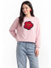 myMo Women Sweatshirt in Light Rose
