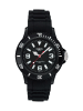 NEO Watch NEO Watch Armbanduhr aus Kunststoff in Schwarz