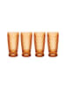 Villeroy & Boch 4er Set Longdrinkgläser Boston Coloured 400 ml in Apricot
