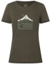 super.natural Merino T-Shirt in grün