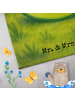 Mr. & Mrs. Panda Frotteetuch Avocado Kern Design ohne Spruch in Weiß