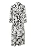 More & More Hemdblusenkleid in open two tone flowers eggshell