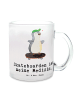 Mr. & Mrs. Panda Tee Tasse Pinguin Skateboarden mit Spruch in Transparent