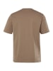 JP1880 Kurzarm T-Shirt in braun grau