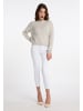 faina Damen Strickpullover in Hellgrau