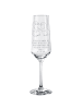 Mr. & Mrs. Panda Champagnerglas Pinguine trösten mit Spruch in Transparent