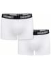 Brandit Boxershort "Boxer Shorts Logo 2 Pack" in Weiß