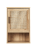 Beliani Badezimmerschrank ROSELL in Naturfarben/Braun - (W) 40 x (H) 60 x (L) 19 cm