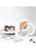 Mr. & Mrs. Panda Tee Tasse Panda Klettern mit Spruch in Transparent