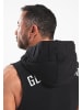 Gorilla Wear Marshall Ärmelloser Hoodie – Schwarz – 2XL