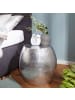 FineBuy Beistelltisch in Silber / Aluminium / 42x42x42
