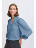 b. young BYJULIANA SS BLOUSE - LIGHT WOVEN Regular fit in Moonlight Blue