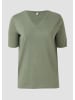 QS T-Shirt in 7927_dunkles salbeigrün