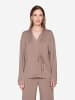 JOOP! Pyjamaoberteil Grace Cardigan in brown lentil