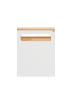 SoBuy Badezimmerschrank in Reinweiß - (W) 65 x (H) 82 x (L) 23 cm