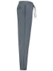 Eight2Nine Casual Freizeithose elastischer Bund Kordelzug in Blau