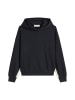 Marc O'Polo Logo-Kapuzensweatshirt relaxed in Deep Night Blue