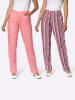 WITT WEIDEN Doppelpack Hosen in flamingo + flamingo-bedruckt
