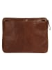 SPIKES & SPARROW Dokumententasche LAPTOP SLEEVE echt Leder in cognac