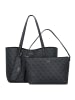 Guess Brenton Shopper Tasche 39 cm in coal logo