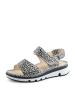Ganter Komfort Sandalen für Damen in animalprint