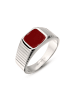 KUZZOI Ring 925 Sterling Silber in Silber
