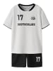 name it Fußballset Deutschland T-Shirt & Shorts Nmnhiteam in bright white