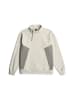 G-Star Raw Fabric Mix Half Zip Sweater whitebait