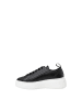 Armani Exchange Schwarz Kunstleder Low-Top-Sneaker