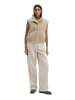Marc O'Polo Teddyweste regular in Natural Grey Melange
