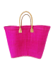 Le Comptoir de la Plage Korbtasche "Belo GM Unis" in  Rosa (L) 40x (B) 32 cm