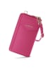Lazarotti Bologna Leather Handytasche Leder 11 cm in hot pink