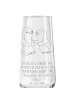 Mr. & Mrs. Panda Champagnerglas Pinguine trösten mit Spruch in Transparent