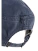 Camel Active Military Cap aus reiner Baumwolle in Dunkelblau