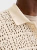 Jack & Jones Gestricktes Hemd in Sea Salt