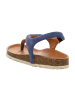 Verbenas Zehenstegsandalen in Blau