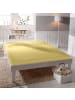 Formesse Spannbettlaken Bella Donna in hellgelb