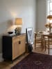 KADIMA DESIGN Sideboard 80x86,5x40 cm Kommode mit Wiener Geflecht, Hoher