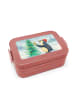 Mr. & Mrs. Panda Bento Box Pinguin Weihnachtsbaum Design ohne Sp... in Rot Pastell