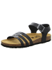 Plakton Sandale in schwarz