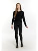myMo Damen Strick Pullover in Schwarz