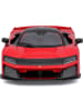 Bburago Ferrari F80 Modellauto 1:24 rot mit beweglichen Türen in rot
