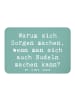 Mr. & Mrs. Panda Pinnwandmagnet Spruch Gelassenheit in Krisen mi... in Meeresbrise