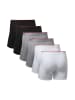 DANISH ENDURANCE Boxershorts Bamboo Trunks w/ fly in black_red_grey_white